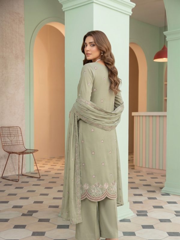 EID Collection, 3PC Chicken Kari Lawn Suit | Pret Collection | View | Bin Nisar Pakistani Clothing