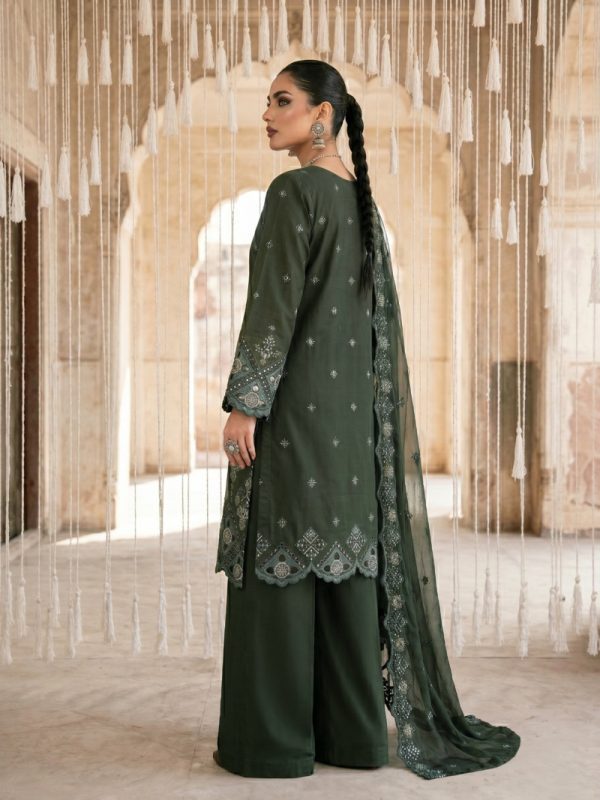 EID Collection, 3PC Chicken Kari Lawn Suit | Pret Collection | View | Bin Nisar Pakistani Clothing