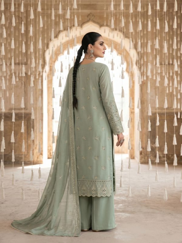 EID Collection, 3PC Chicken Kari Lawn Suit | Pret Collection | View | Bin Nisar Pakistani Clothing