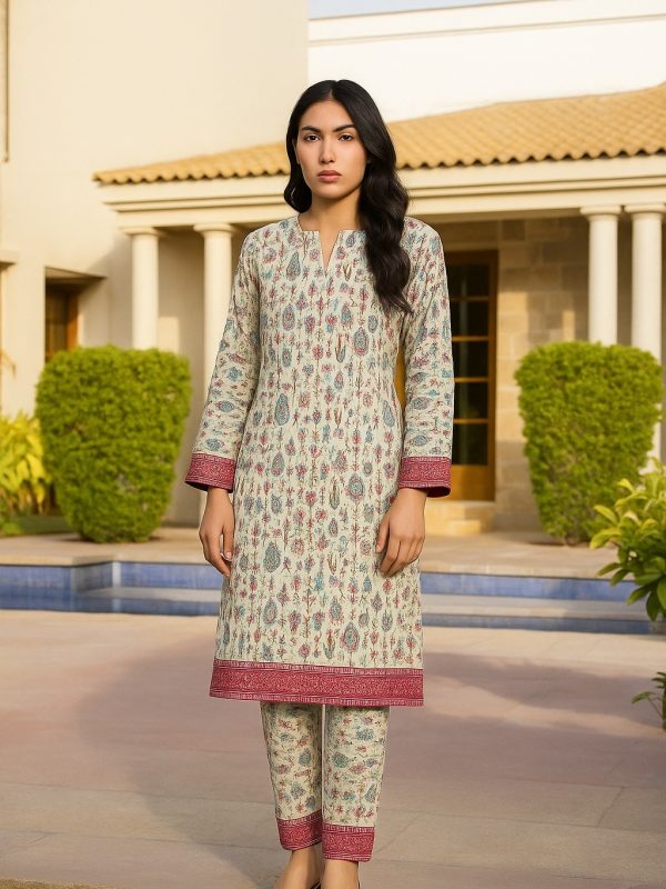 2PC Bana Dora Allover Lawn | Summer Collection | Bin Nisar Pakistani Clothing