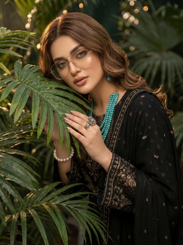 3pc Luxury Barosha Embroided Lawn | Summer Collection | View | Bin Nisar Pakistani Clothing
