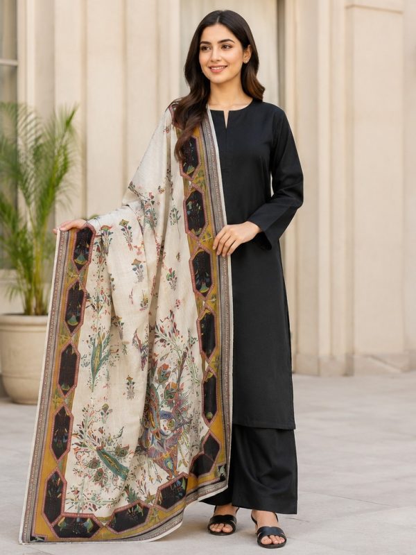 3PC Lawn With Print Dupatta | Summer Collection | Bin Nisar Pakistani Clothing