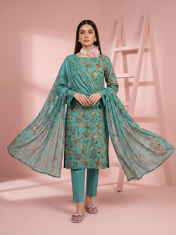 3PC Crystal Lawn By Bin Nisar | Summer Collection | Bin Nisar Pakistani Clothing