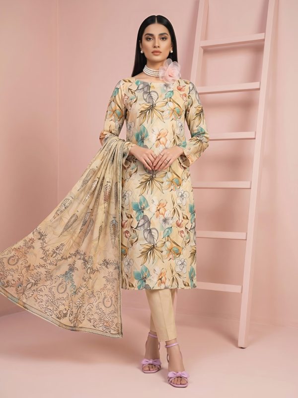 3PC Crystal Lawn By Bin Nisar | Summer Collection | Bin Nisar Pakistani Clothing