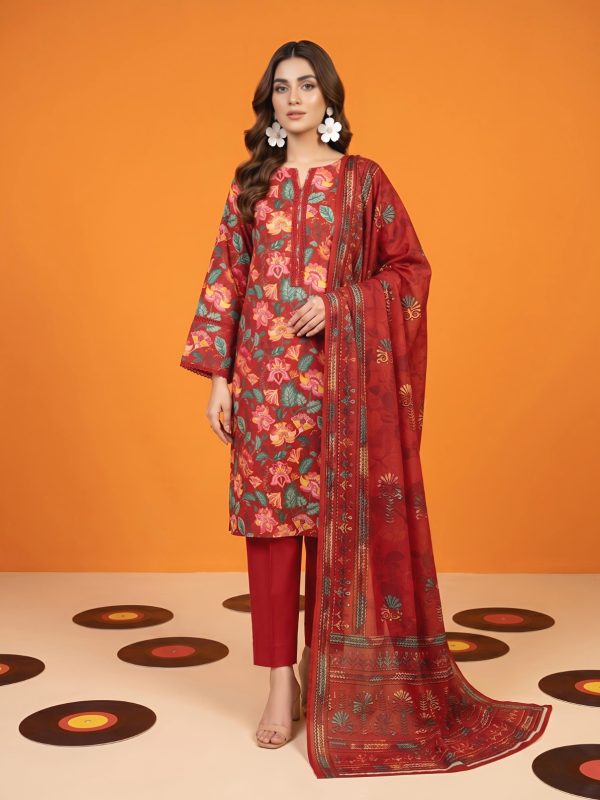 3PC Crystal Lawn By Bin Nisar | Summer Collection | Bin Nisar Pakistani Clothing