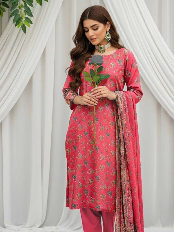 3PC Anarkali Allover Printed Lawn | Summer Collection | Bin Nisar Pakistani Clothing