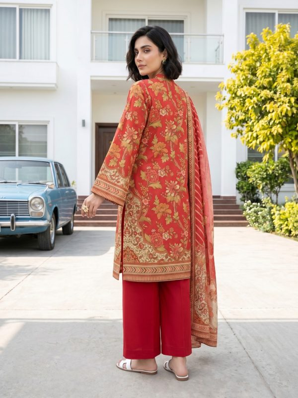 3PC Crystal Printed Lawn | Summer Collection | View | Bin Nisar Pakistani Clothing