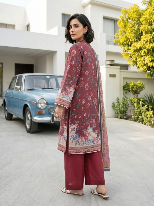 3PC Crystal Printed Lawn | Summer Collection | View | Bin Nisar Pakistani Clothing