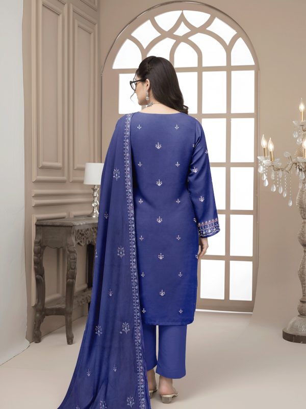 3PC Luxury Embroidery Lawn With Bamber Dupatta | Summer Collection | View | Bin Nisar Pakistani Clothing