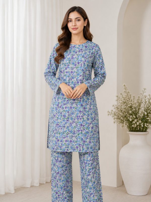 2pc Allover lawn | Summer Collection | Bin Nisar Pakistani Clothing