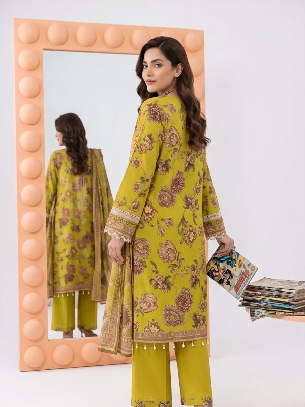 3PC Crystal Embroidered Lawn | Summer Collection | View | Bin Nisar Pakistani Clothing