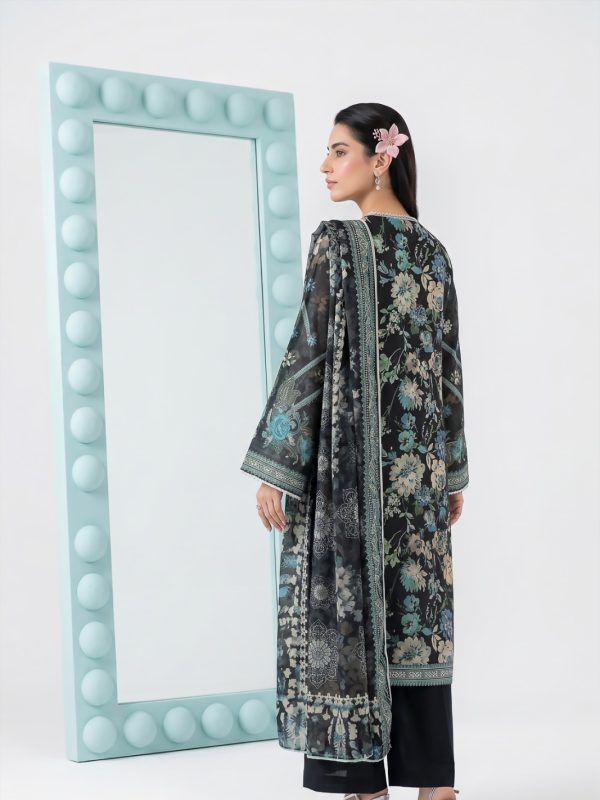 3PC Crystal Embroidered Lawn | Summer Collection | View | Bin Nisar Pakistani Clothing